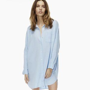 Wilfred Free boyfriend shirt dress.